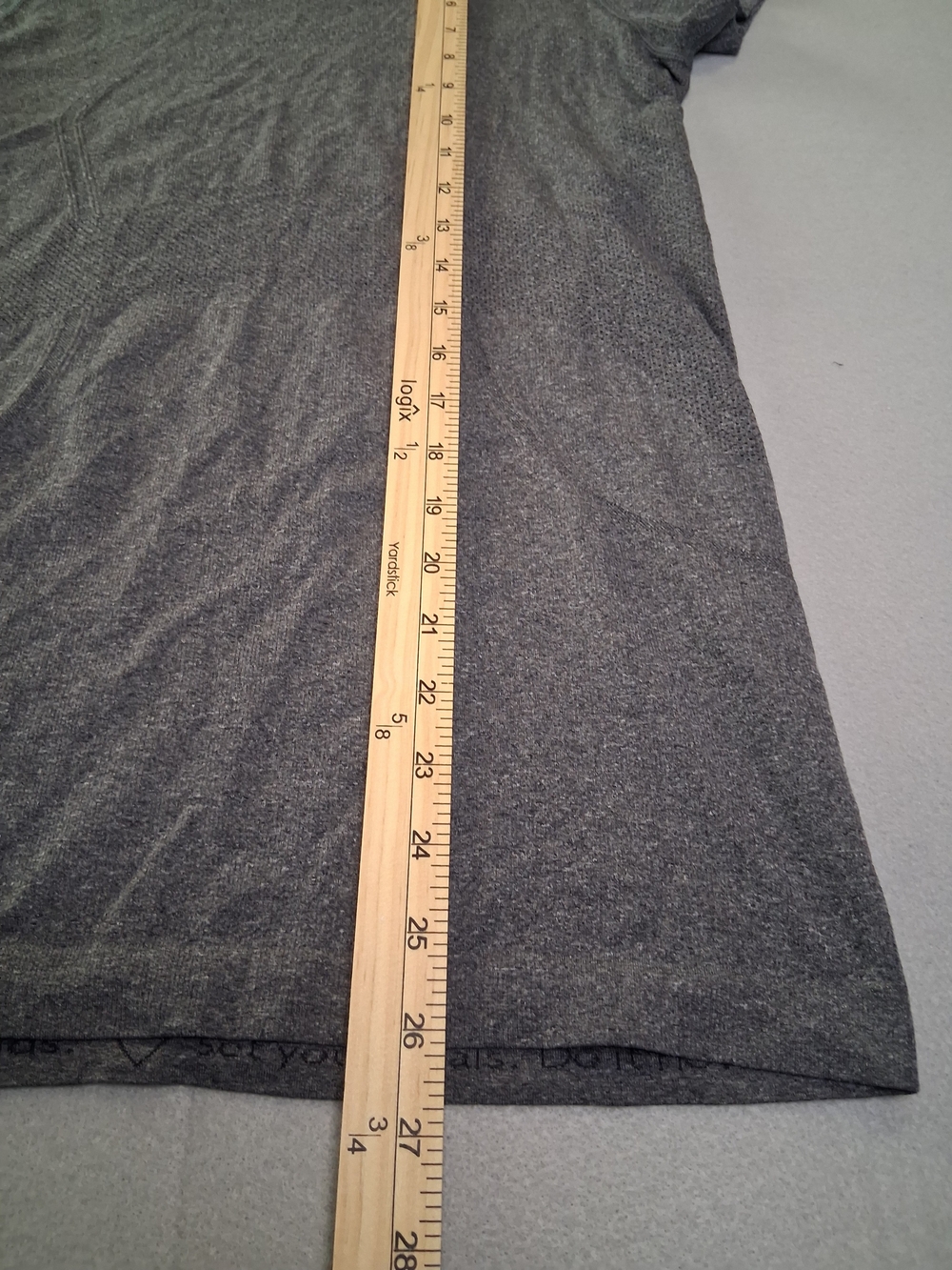 Lululemon Swiftly Tech Short Sleeve Shirt Gray Seamless Running Yoga Top Women's - Picture 5 of 7